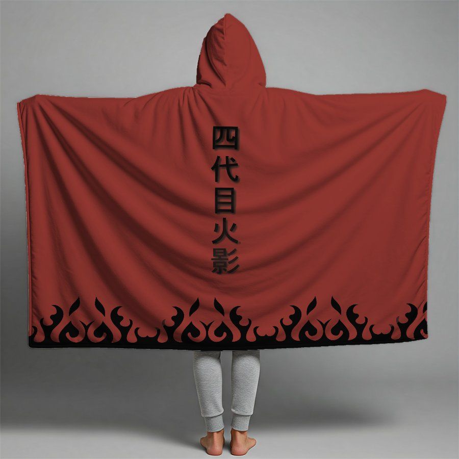 Hokage hooded blanket