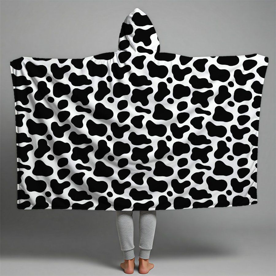 COW hooded blanket