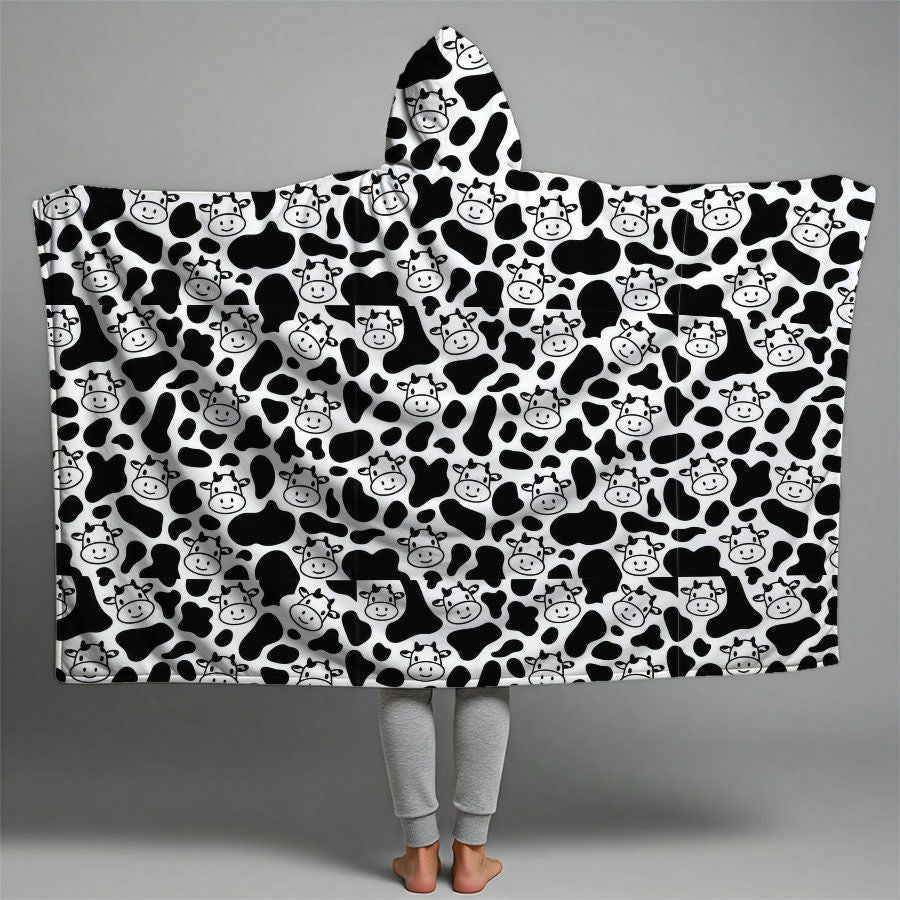 COW hooded blanket